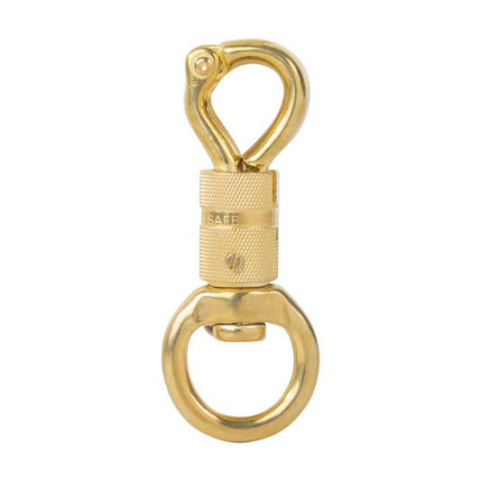 Brass Panic Snap Swivel Clip