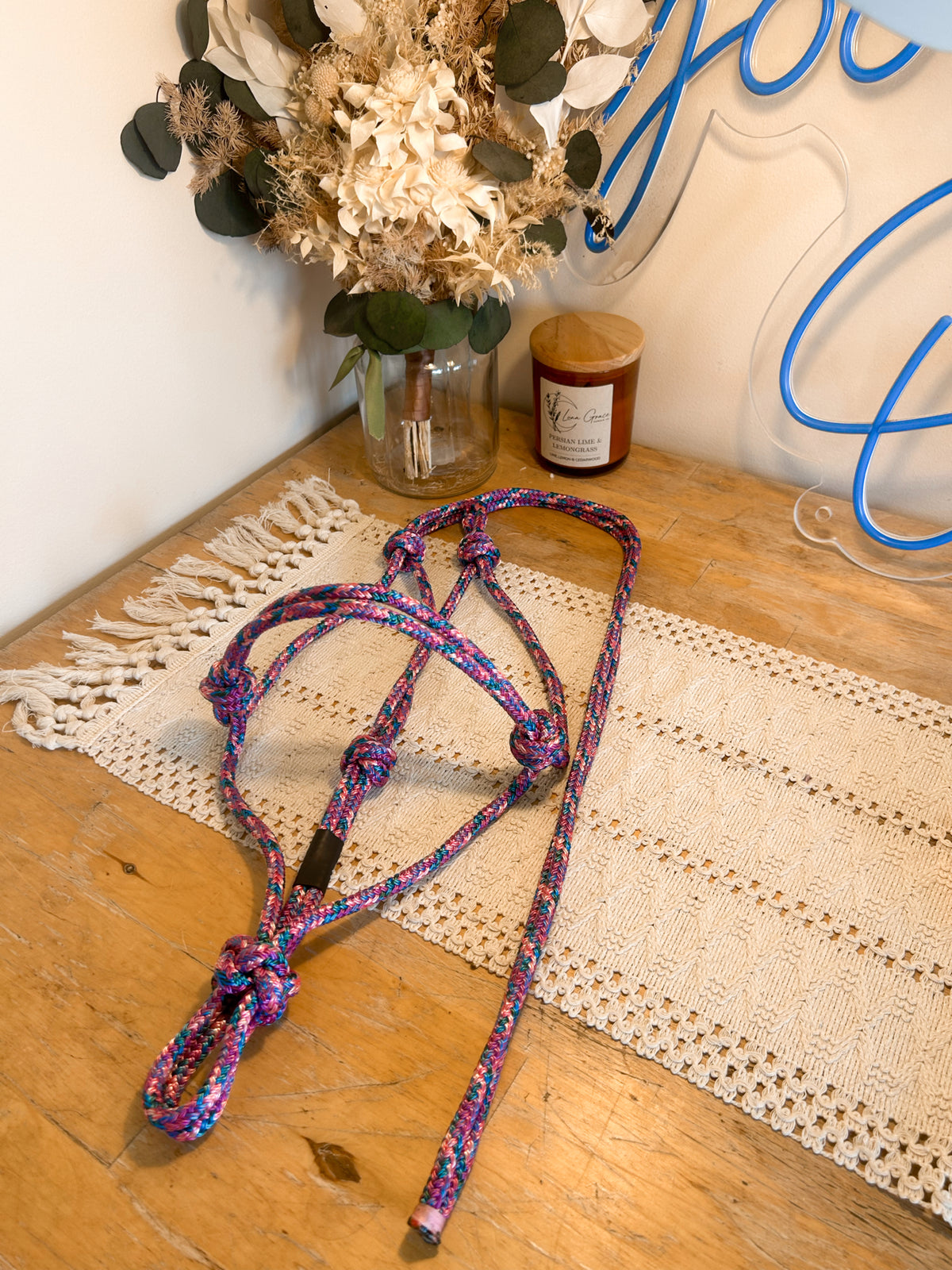 Premium Horse Rope Halter